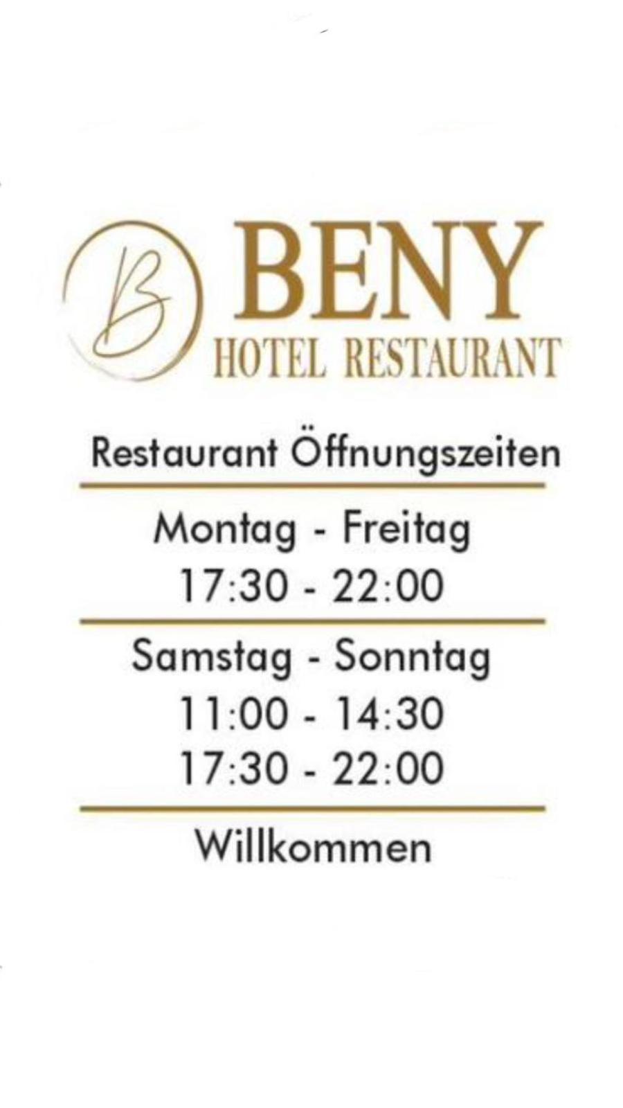 Beny Hotel Restaurant Hertingen Exterior foto